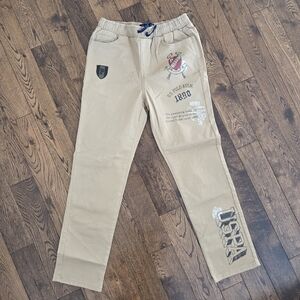 U.S. Polo Assn. Boys Casual Khaki Pants Size Large (10-12)
